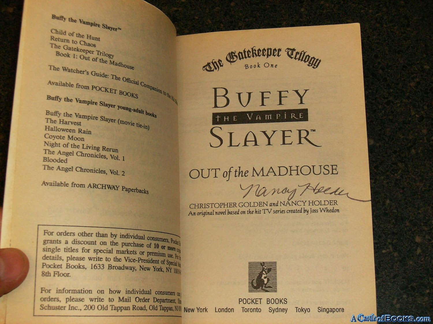 Out of the Madhouse ( Buffy the Vampire Slayer ) poster