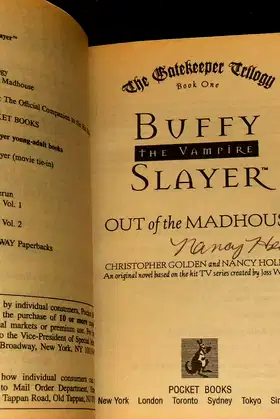 Out of the Madhouse ( Buffy the Vampire Slayer ) poster