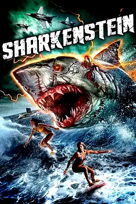 Sharkenstein poster