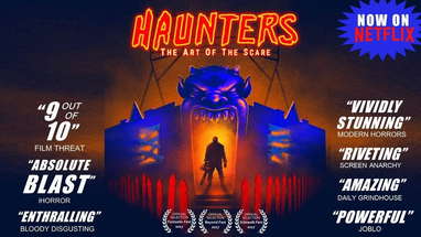 HAUNTERS The Art Of The Scare - Official Trailer (2017) poster