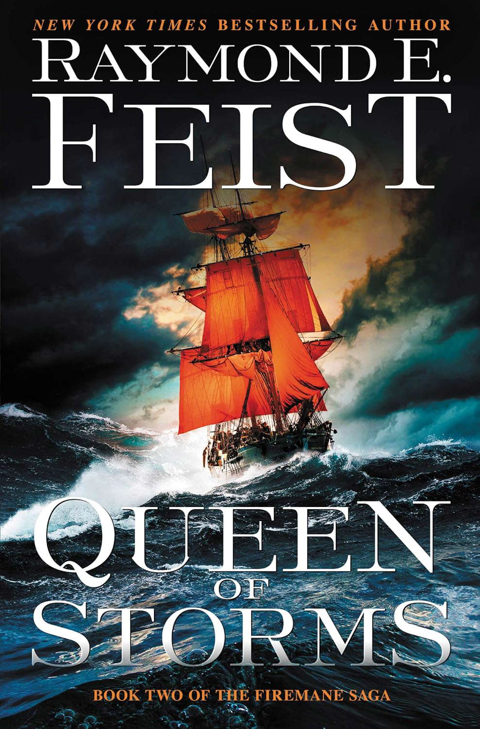 Queen of Storms: Book Two of The Firemane Saga (The Firemane Saga, 2) poster
