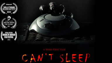 CAN’T SLEEP | Short Horror Film poster