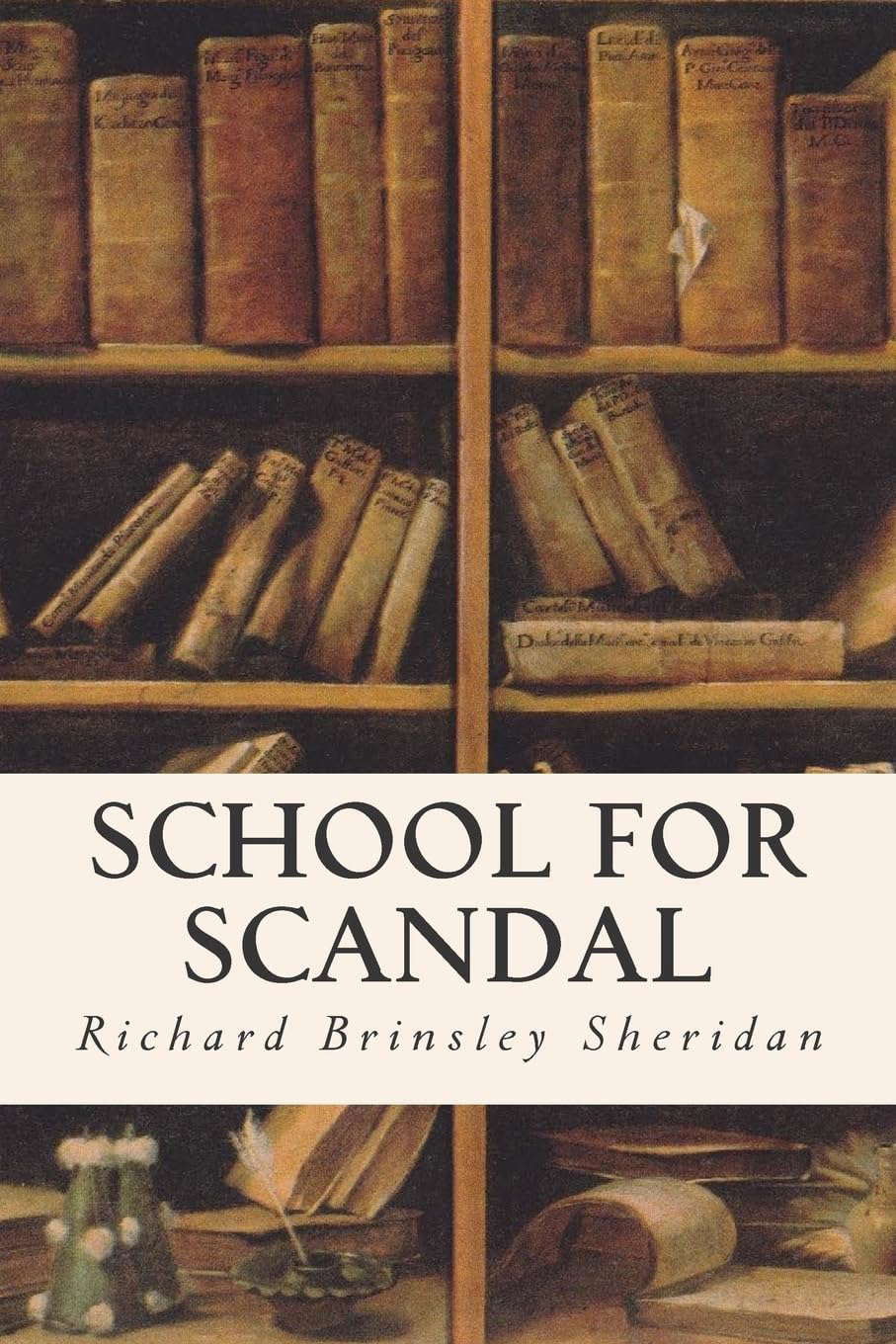 School For Scandal poster