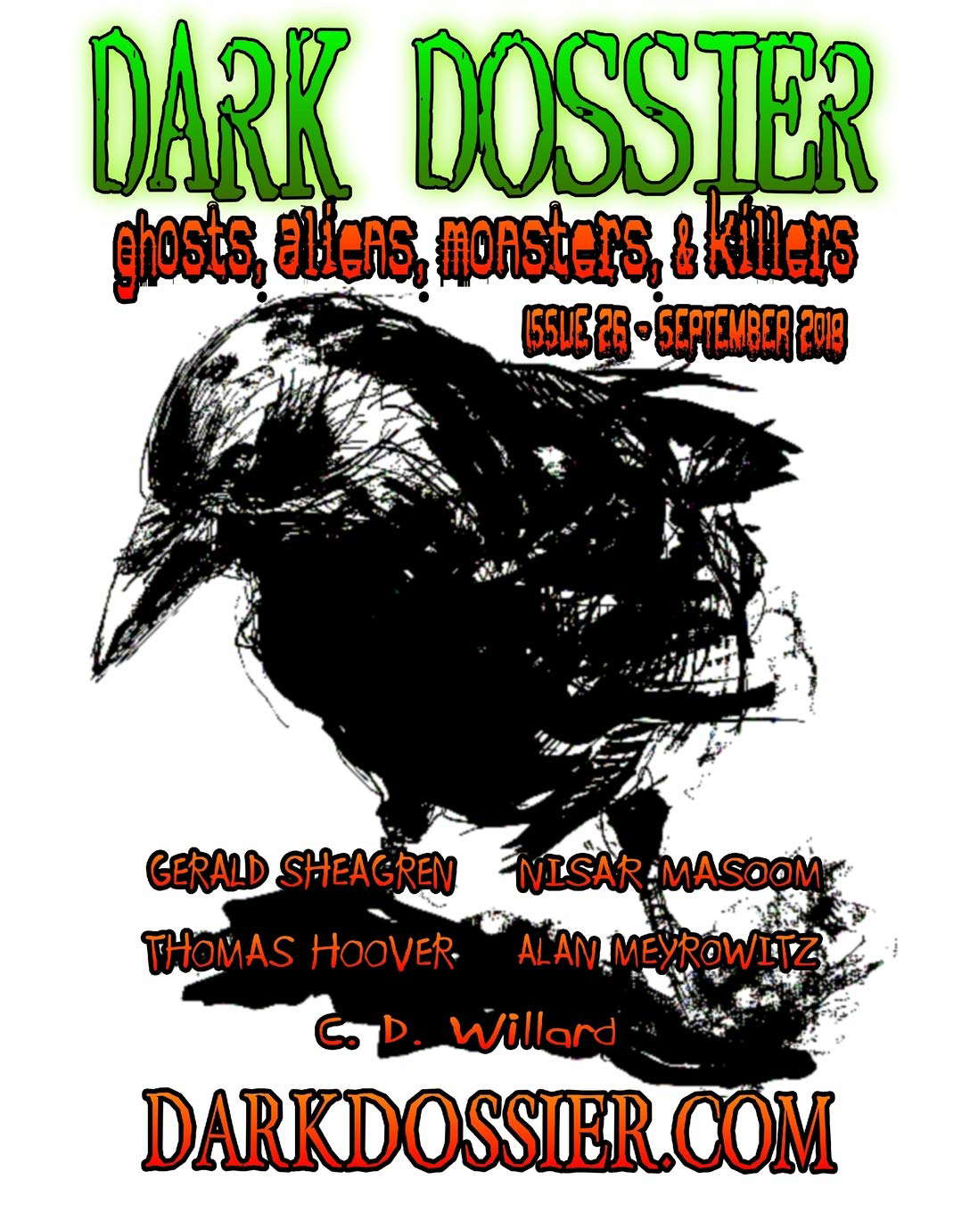 Dark Dossier #26: The Magazine of Ghosts, Aliens, Monsters, & Killers! poster