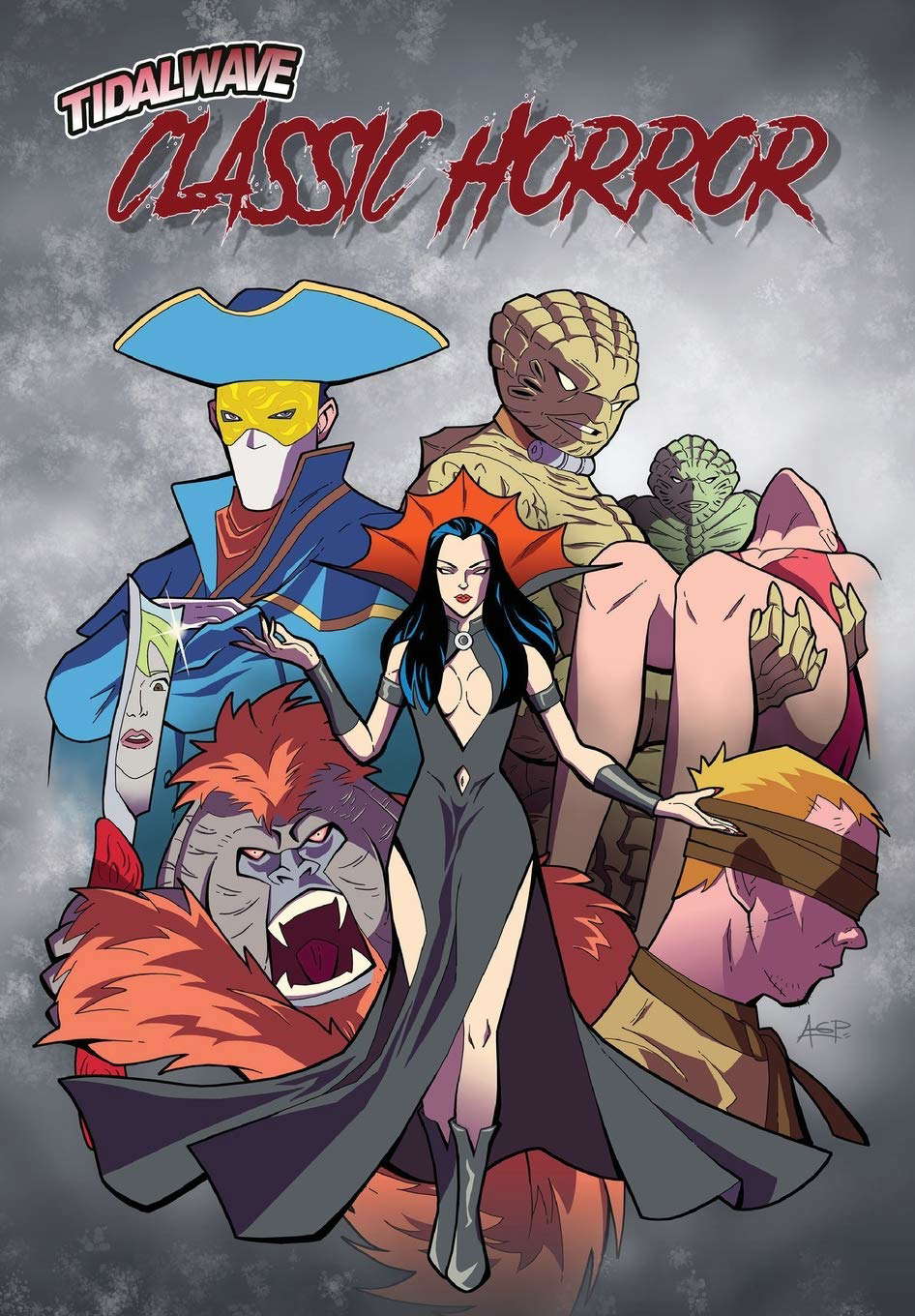 TIdalWave Classic Horror Comics poster