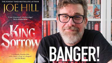 King Sorrow by Joe Hill is a masterpiece of popular fiction poster