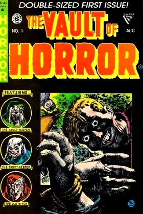 THE VAULT OF HORROR #1 EC comic reprint poster
