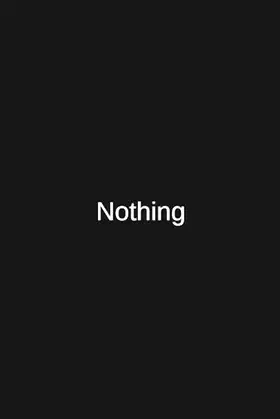 Nothing poster