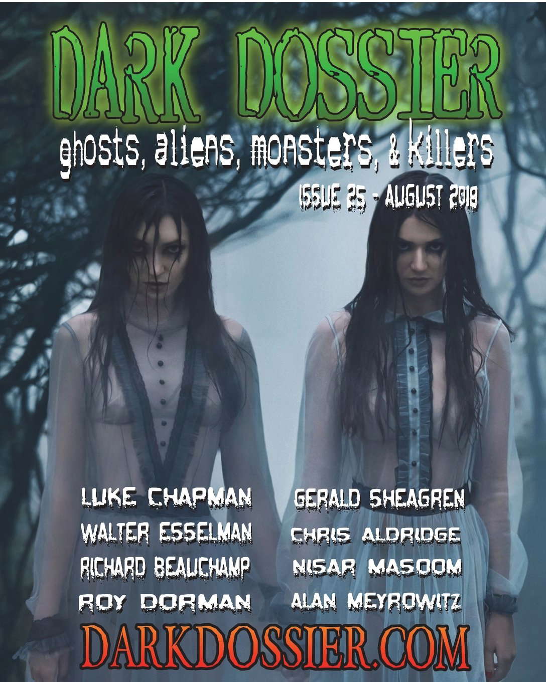 Dark Dossier #25: Ghosts, Aliens, Monsters, & Killers. poster