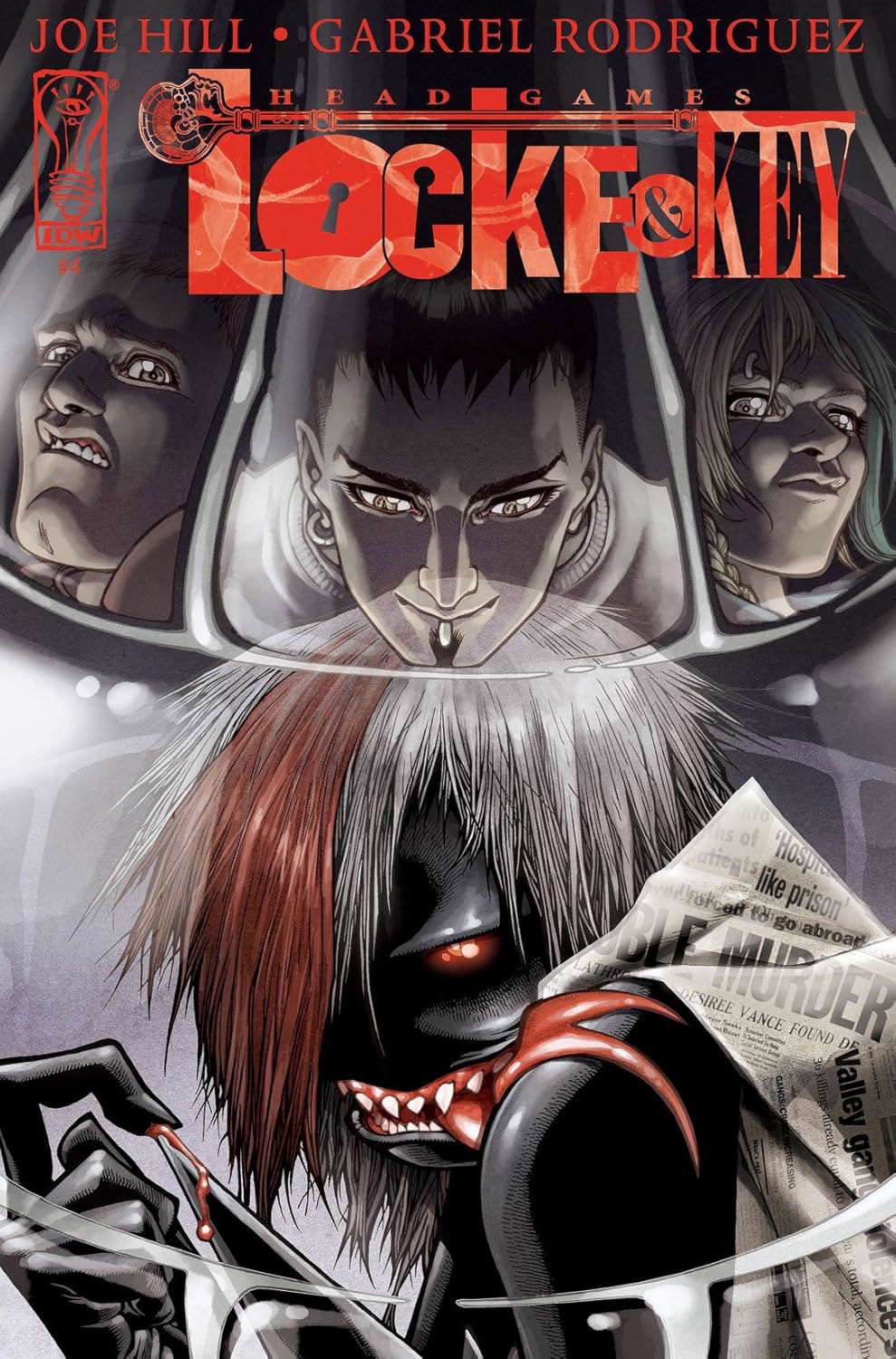 Locke & Key: Head Games #4 poster