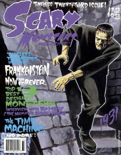 Scary Monsters Magazine 23 June 1997 poster