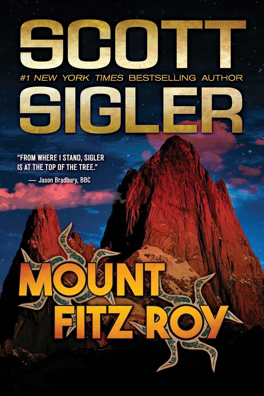 Mount Fitz Roy (Sun Symbol) poster