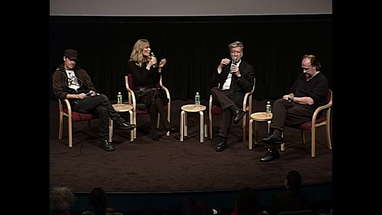 David Lynch, Laura Dern & Justin Theroux on Inland Empire poster
