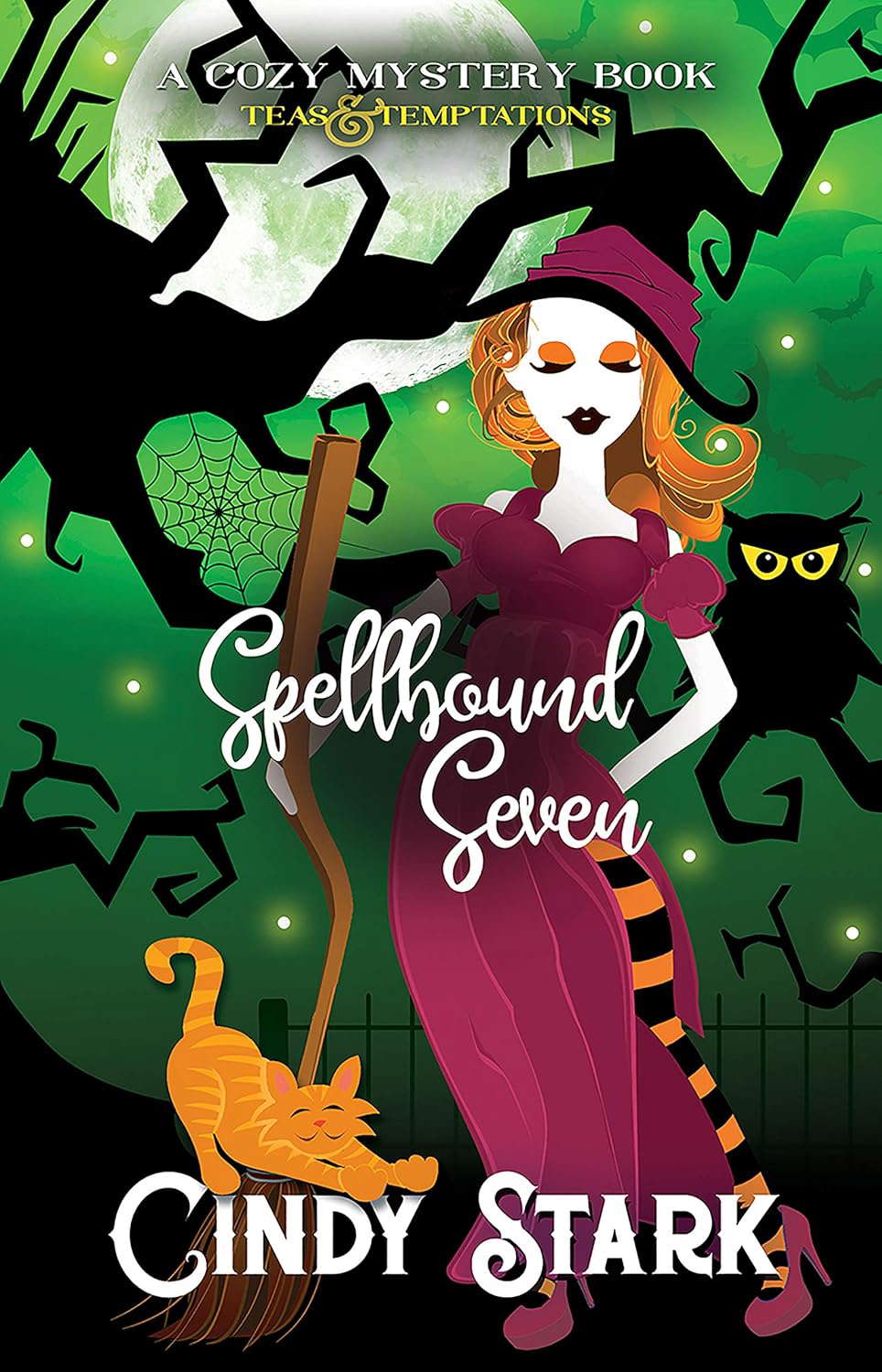 Spellbound Seven: A Cozy Mystery (Teas and Temptations Book 7) poster