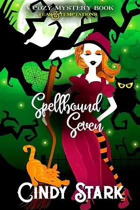 Spellbound Seven: A Cozy Mystery (Teas and Temptations Book 7) poster