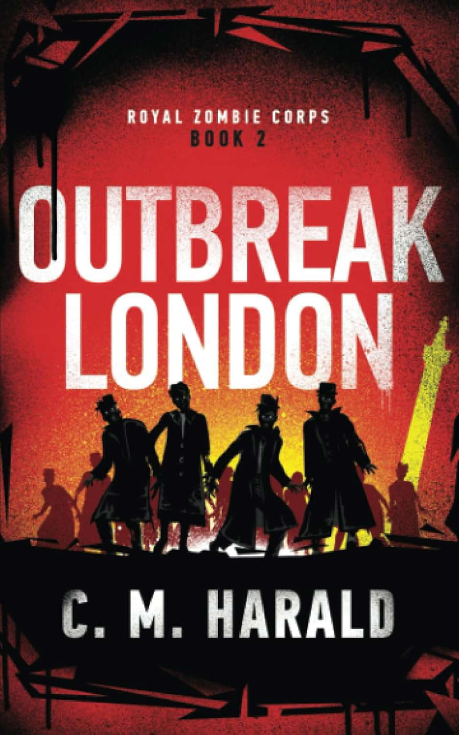 Outbreak London (Royal Zombie Corps) poster