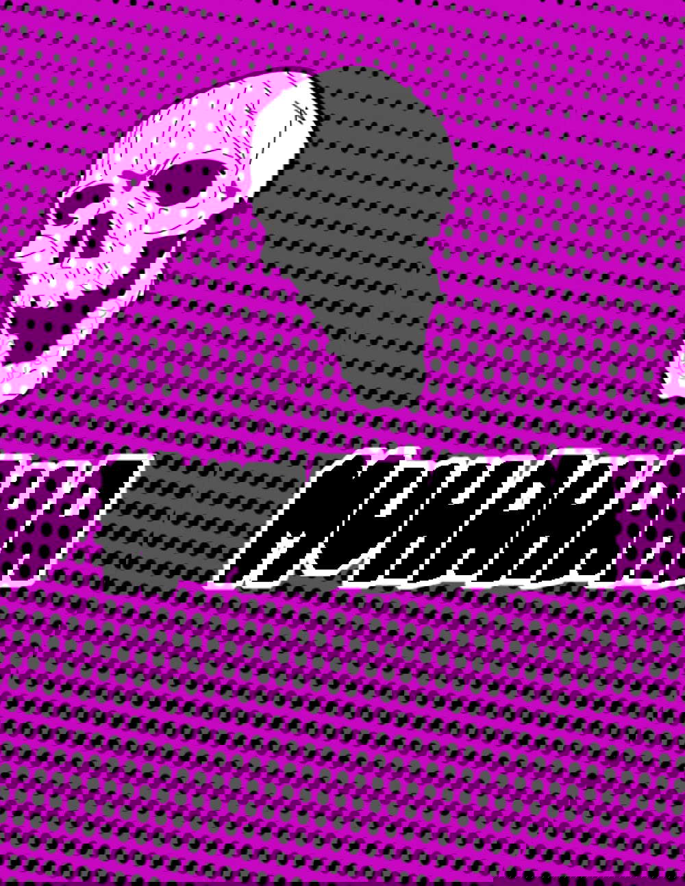 Skull Muhahaha Comic Book: Phantom Purple poster