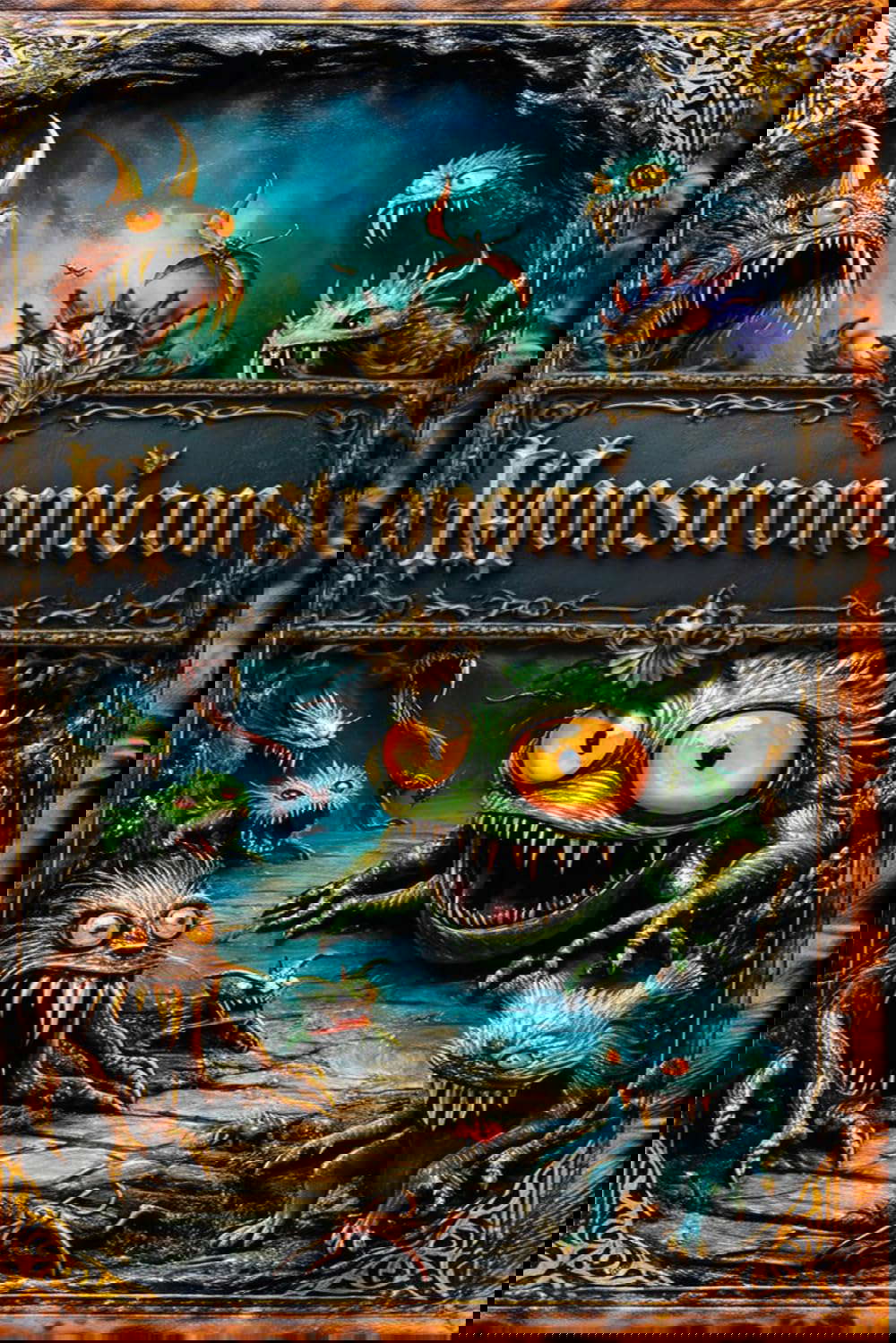 Monstronomicon: 100 Horror Stories from 70 Authors (Haunted Library) poster