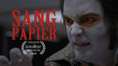 Sang Papier | Horror Comedy Short Film | Screamfest poster