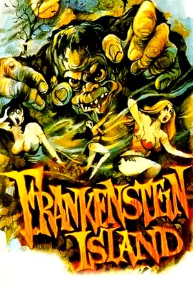 Frankenstein Island poster