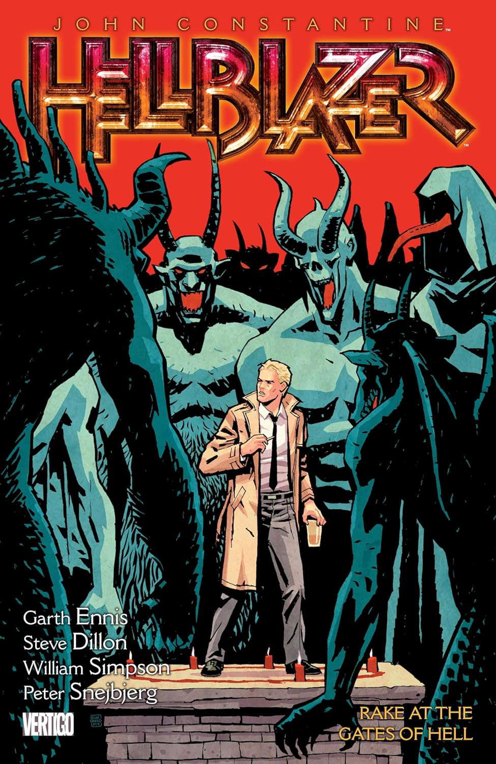 John Constantine, Hellblazer Vol. 8: Rake at the Gates of Hell poster