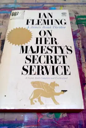 On Her Majesty's Secret Service (A James Bond Thriller, Signet P2732) poster