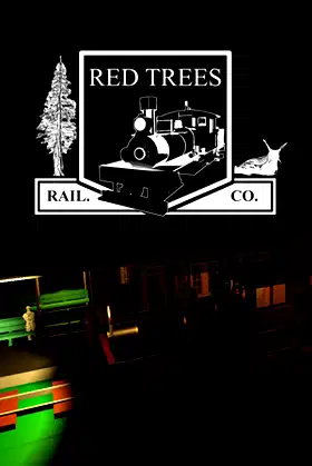 RED TREES RAIL. CO. poster