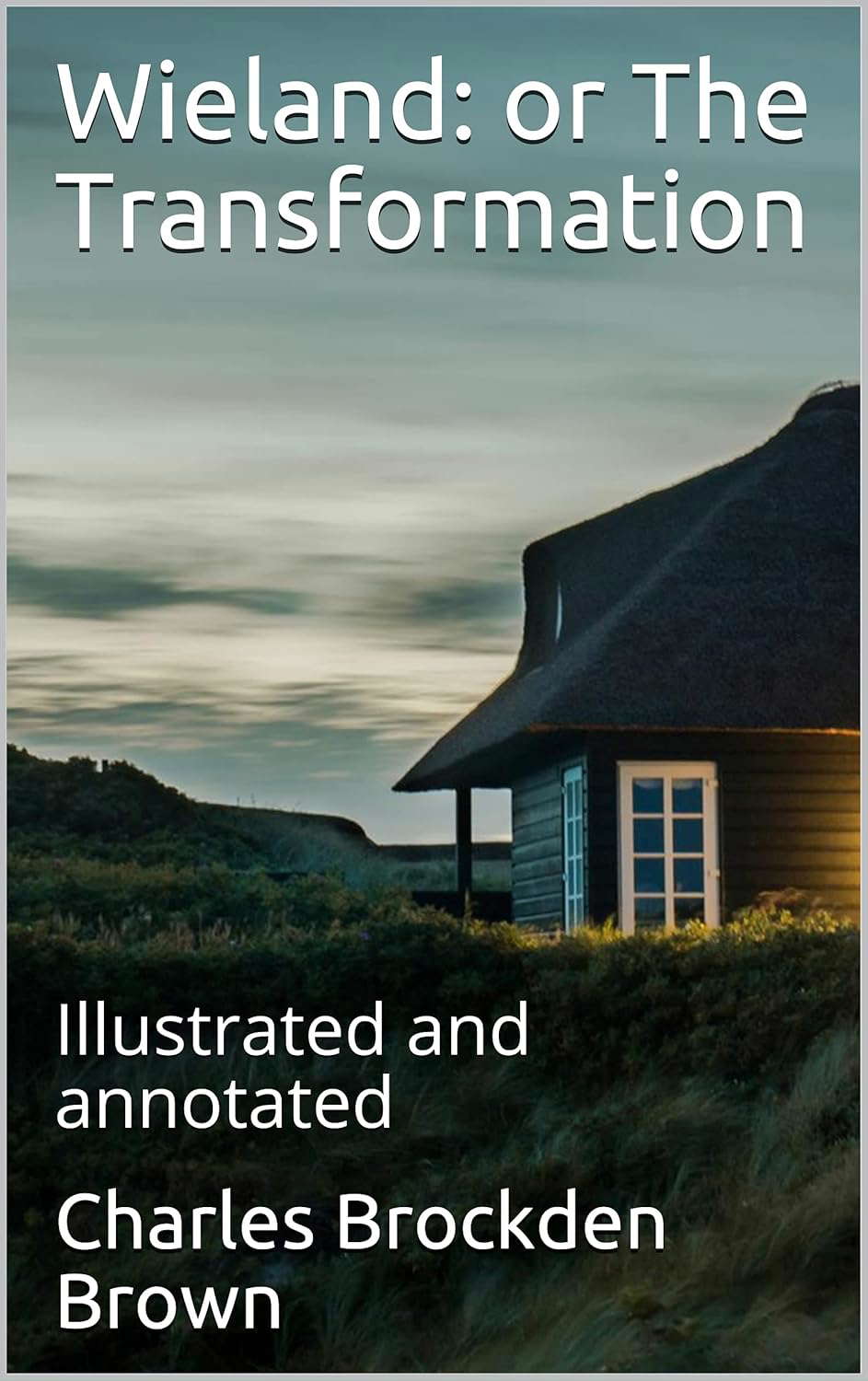 Wieland: or The Transformation : Illustrated and annotated poster