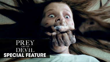 Exorcism Scene Analysis - Jacqueline Byers poster