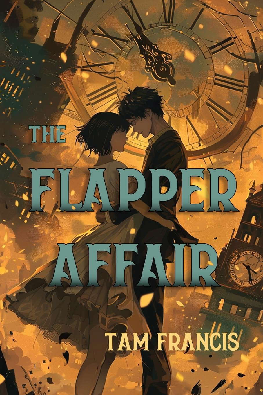 The Flapper Affair: A 1920s Time Travel Murder Mystery Paranormal Romance poster