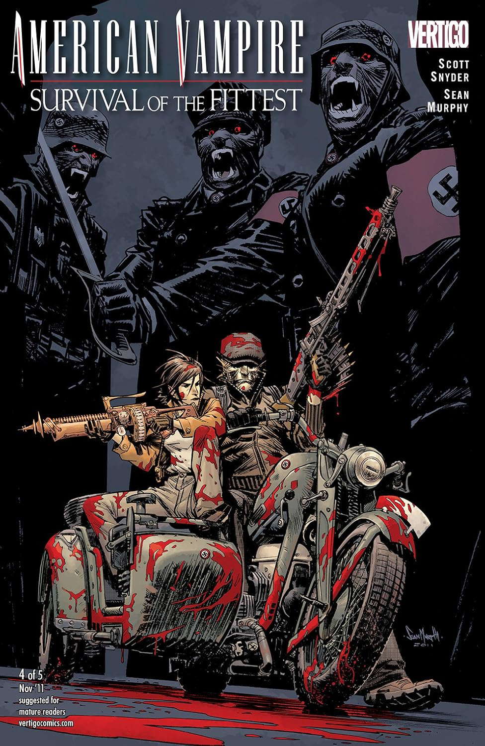 American Vampire: Survival of the Fittest #4 (of 5) poster