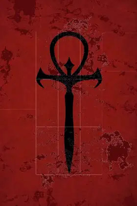 Vampire Roleplaying TTRPG Notebook: 150 blank pages poster