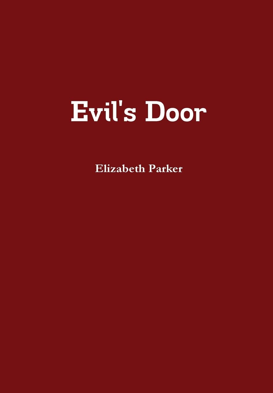 Evil's Door poster
