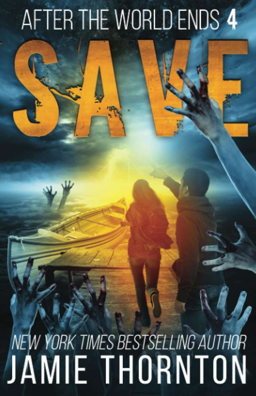 After The World Ends: Save (Book 4): A Zombies Are Human novel poster
