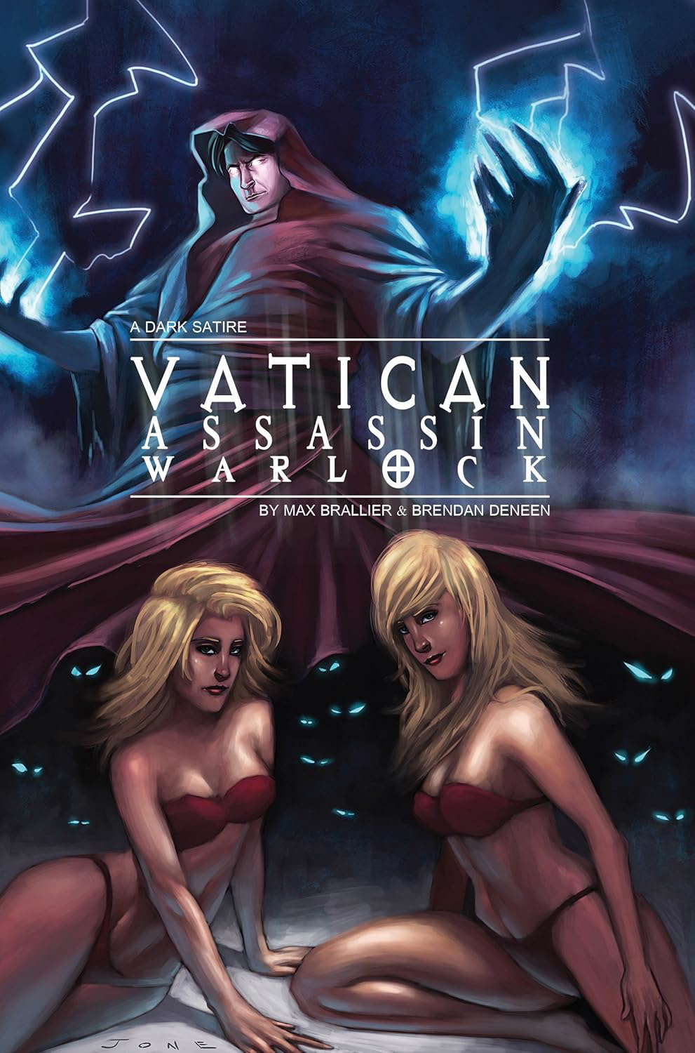 CHARLIE SHEEN: VATICAN ASSASSIN WARLOCK (a dark satire) poster