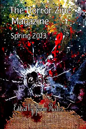 The Horror Zine Magazine Spring 2013 poster