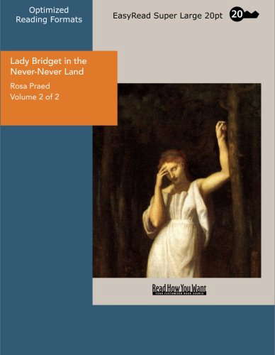 Lady Bridget in the Never-never Land: Easyread Super Large 20pt Edition poster