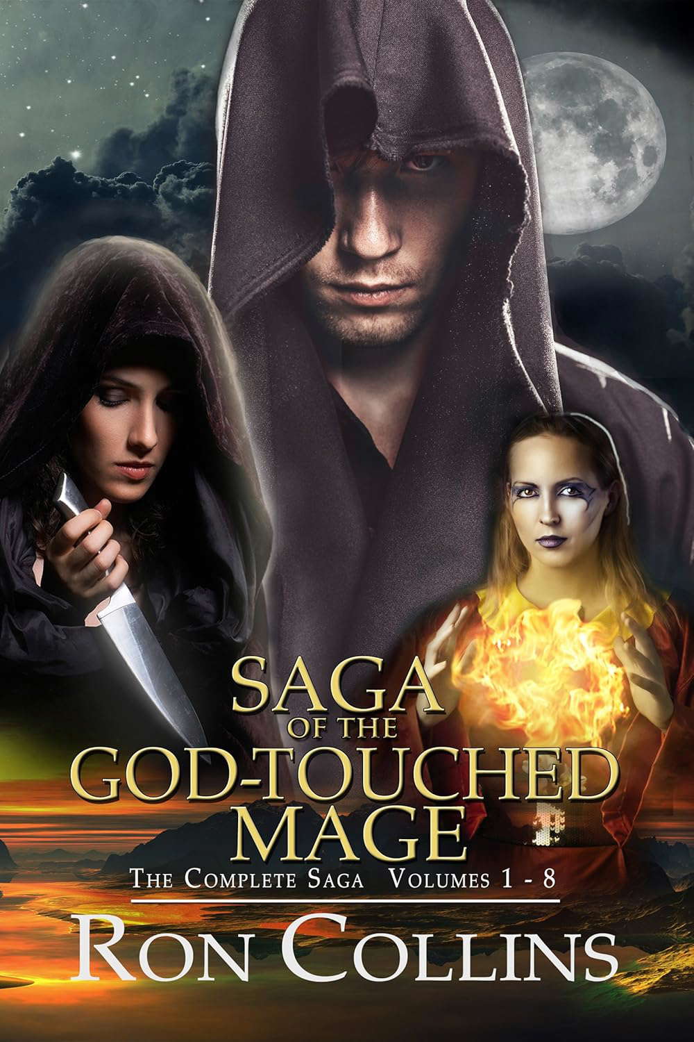 Saga of the God-Touched Mage (Vol 1-8) poster