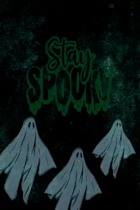 Stay Spooky: Vintage Ghosts Notebook poster