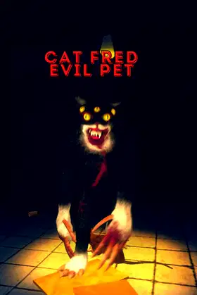 Cat Fred Evil Pet poster