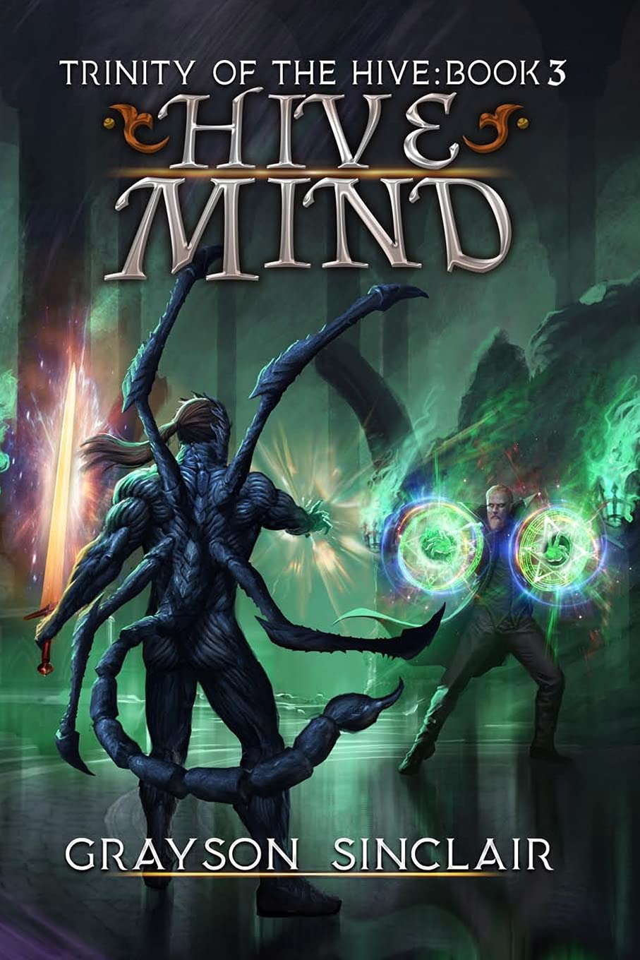Hive Mind: A Dark Fantasy LitRPG (Trinity of the Hive) poster