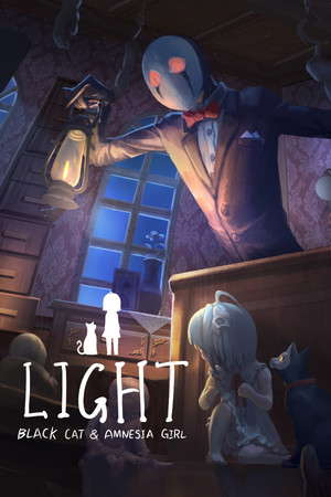LIGHT: Black Cat & Amnesia Girl poster