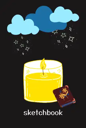 Sketchbook: Candle Magic: Horror-Themed Sketchbook poster