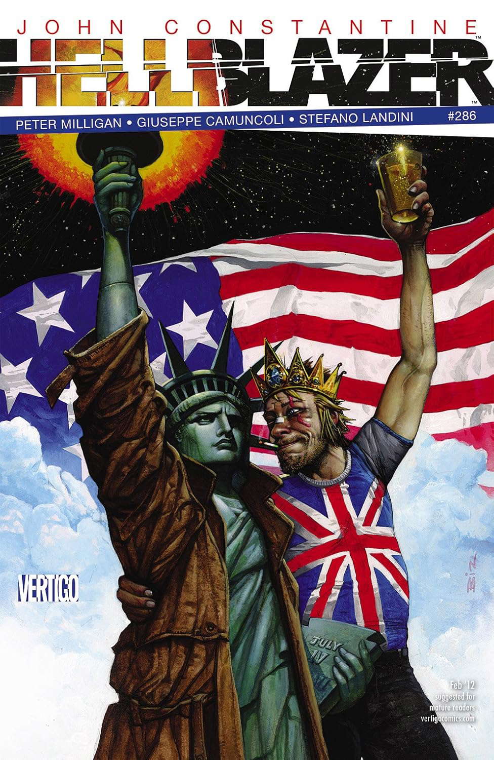 Hellblazer #286 poster