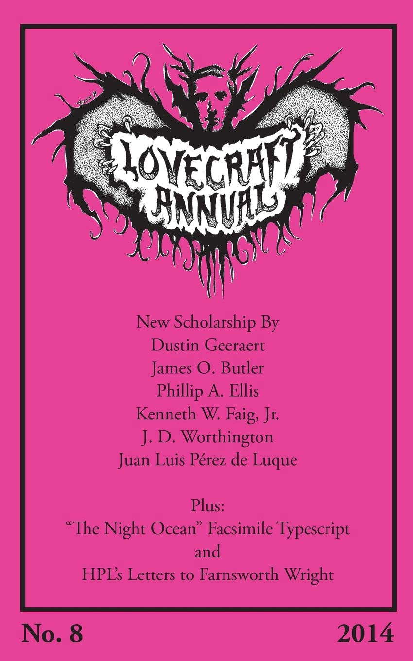 Lovecraft Annual No. 8 (2014) poster