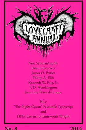 Lovecraft Annual No. 8 (2014) poster