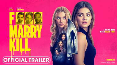 F Marry Kill (2025) Official Trailer - Lucy Hale, Virginia Gardner, Brooke Nevin poster