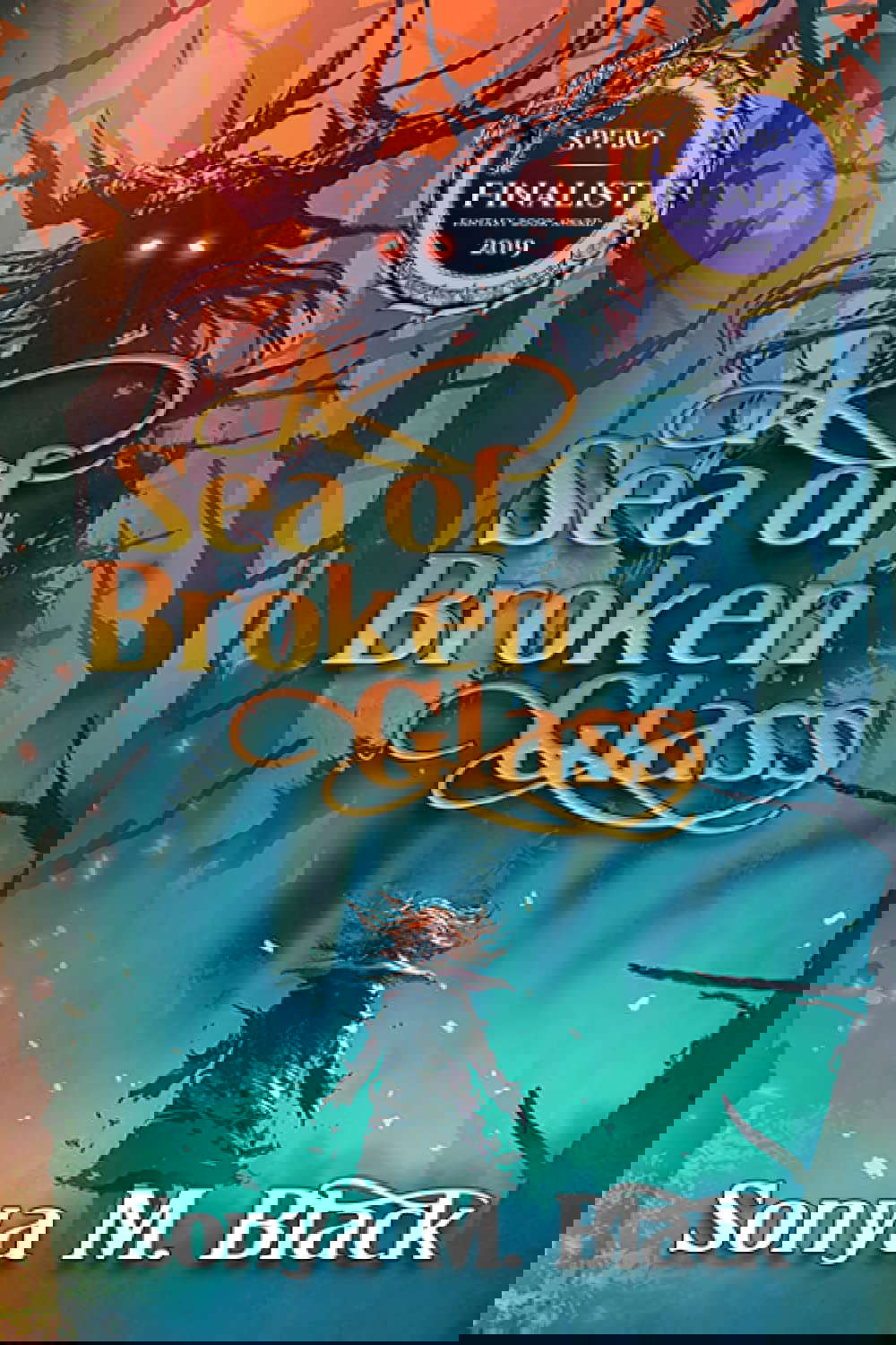 A Sea of Broken Glass (The Lady & The Darkness) poster