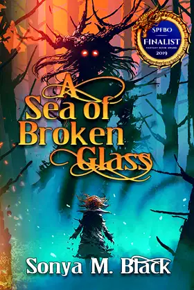 A Sea of Broken Glass (The Lady & The Darkness) poster