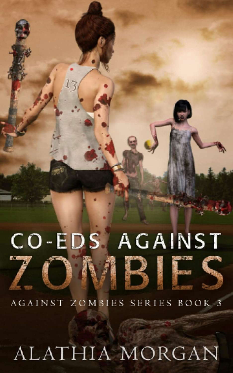 Co-Eds Against Zombies: Against Zombies # 3 poster